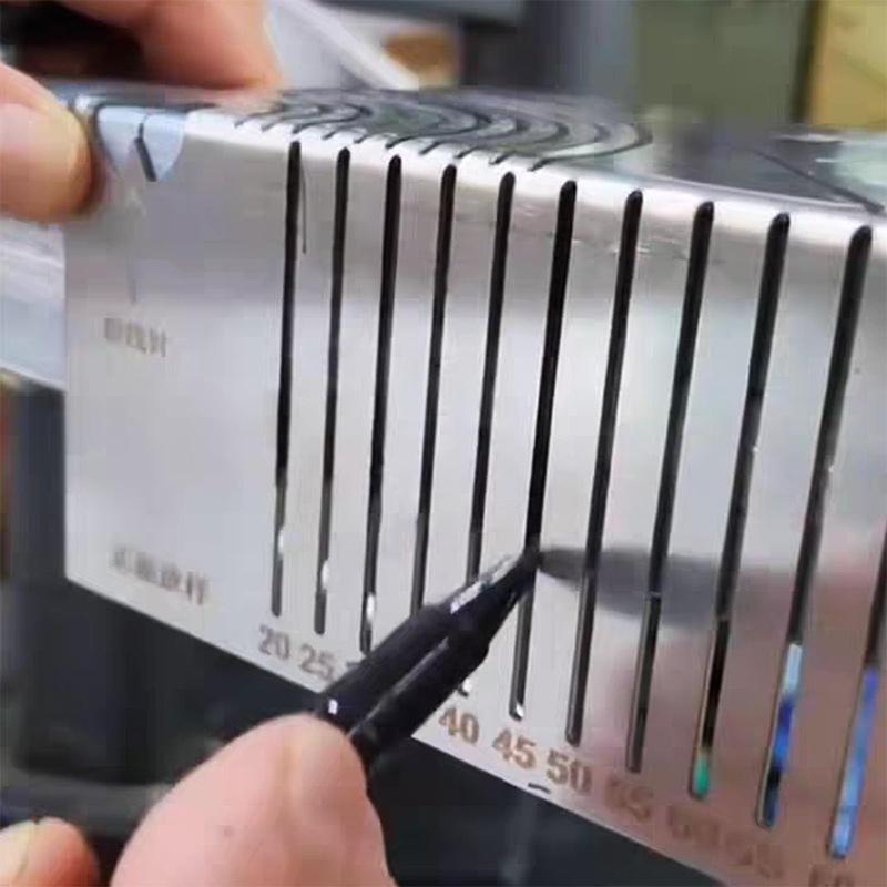 Bogenmarkierungswerkzeug Präzisions-Flexwinkel Aluminiumlegierung Gehrungswinkel Messlineal Multifunktionales Markierlinien-Messwerkzeug Lineal
