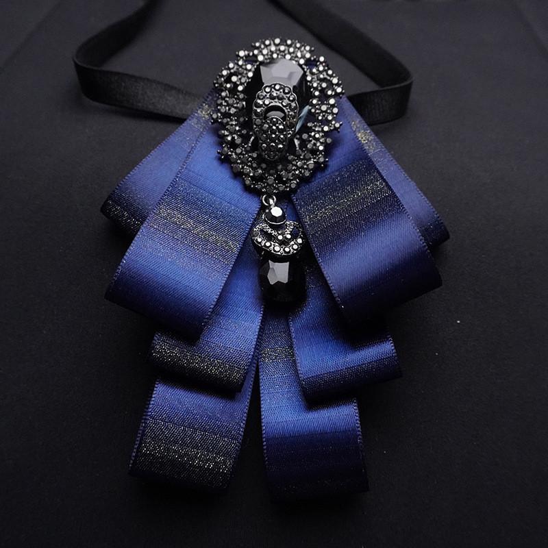 Mens Luxury Korean Suit Shirt Bow Tie Wedding Grooms Gift Heartshaped Lapel Accessory