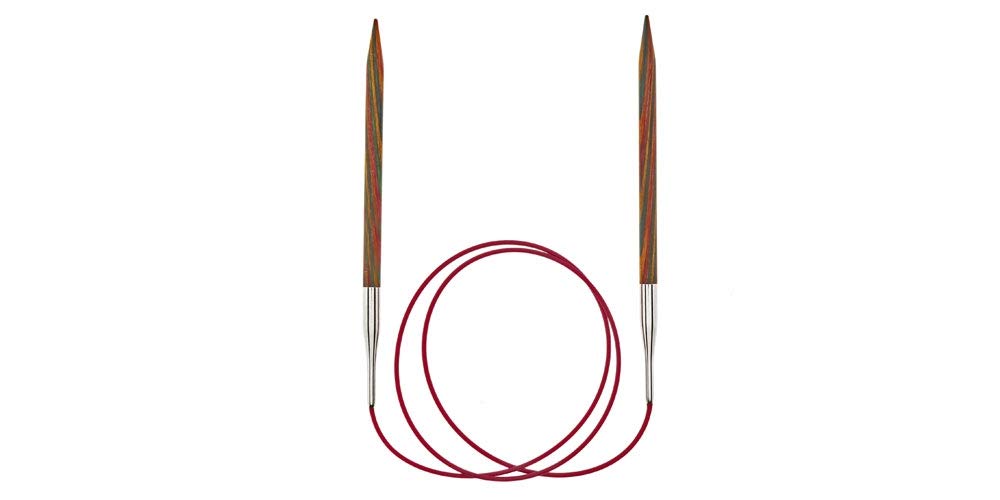 KnitPro Symphony Wood Circular Knitting 21342 Needles, 80cm, 6.5mm,