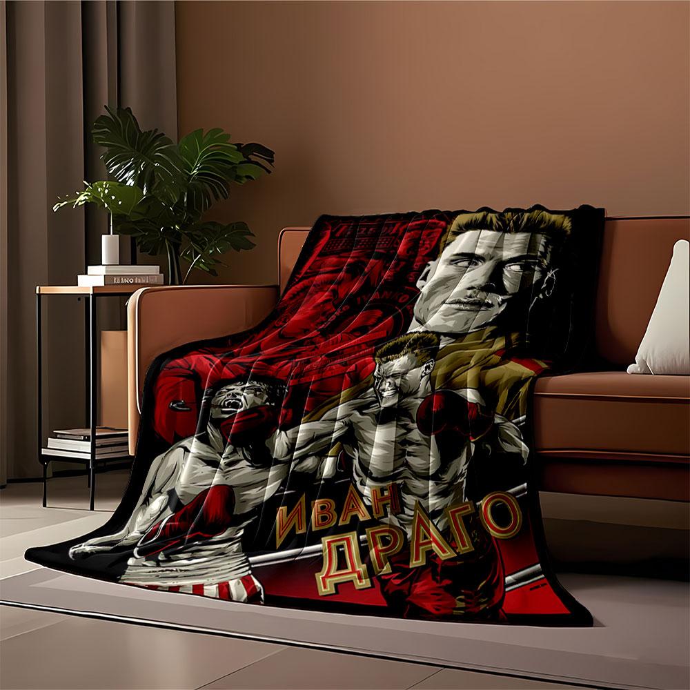 Boxing Legend Art Blanket for all seasons blanket lunch break throw gift
