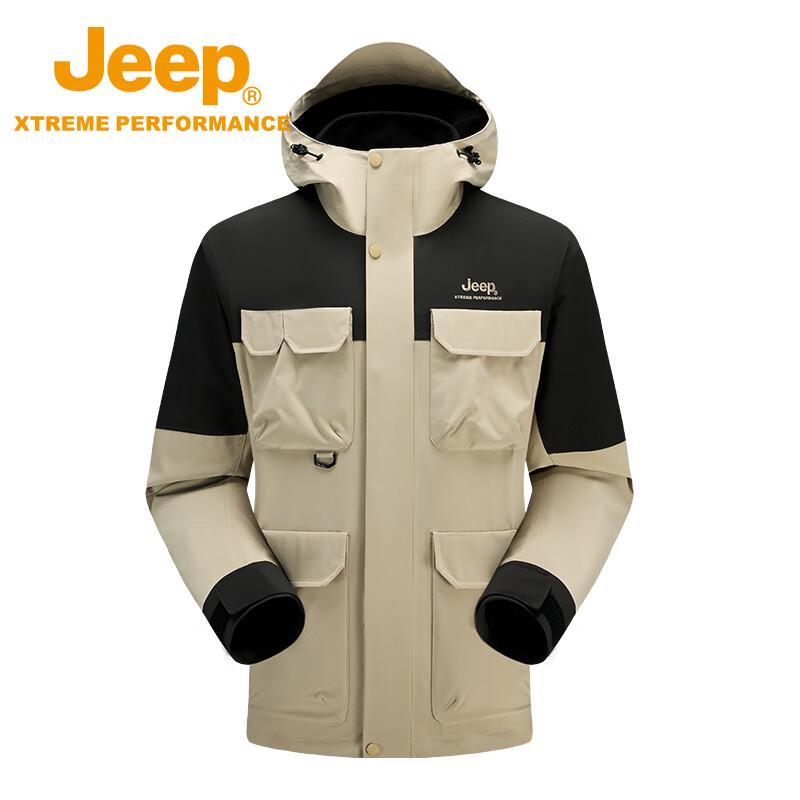 Jeep Men's 3-in-1 Outdoor Work Jacket