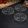 Durable Kitchen Stackable Heat Resistant Trivet Stand Egg Steamer Rack Holder Steaming Tray