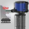 Three-in-One Submersible Fish Tank Pump with Built-in Filter & Aeration
