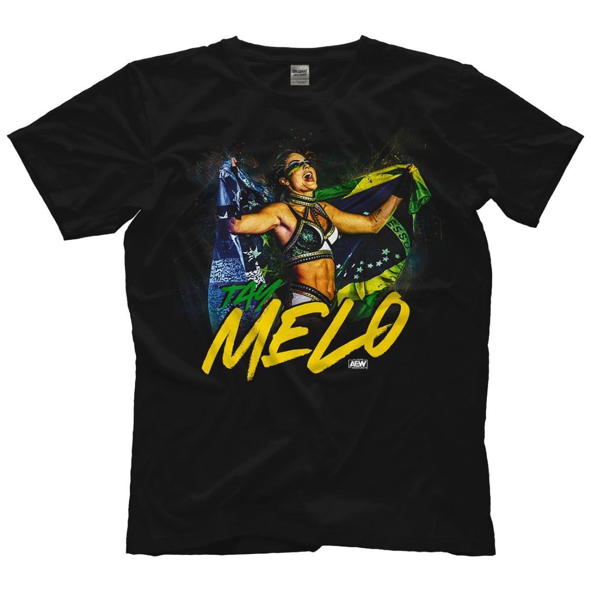 Tay Melo - Melo AEW Official T-Shirt S разноцветный