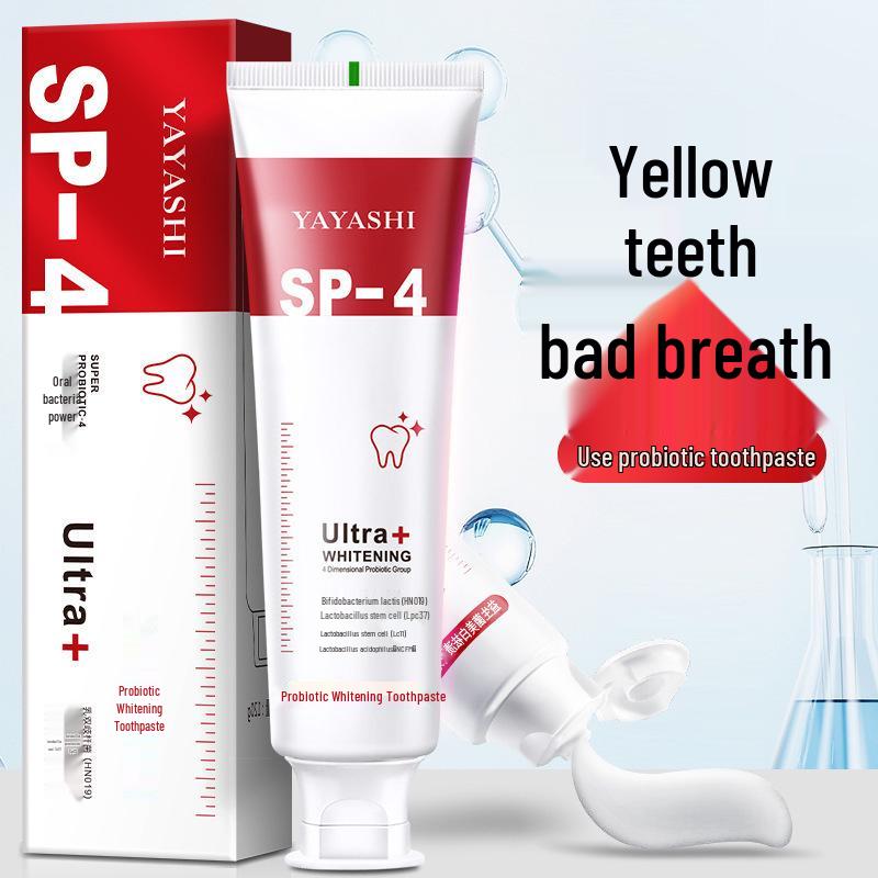 Douyin Probiotic Teeth Whitening Toothpaste - Fresh Breath & Smoke Stain Removal
