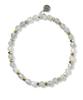 Jbans Classic 6Mm Cut Labrato Green Chip Mix Gemstone Bracelet (C2503Ac1359_Gr)