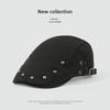 Berretto Newsboy Retro Trendy Stile Hong Kong - Berretto Unisex Minimalista Moda Primavera