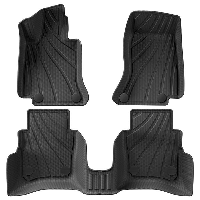 Custom TPE Floor Mats for Mercedes-Benz E-Class Long Wheelbase (24 Models) with Trunk Mat