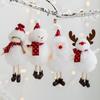 New Year Angel Doll Christmas Tree Ornaments Pendants Hanging Christmas Decoration for Home Navidad 2025 Santa Claus Xmas Gift