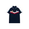 Polo SS24 Logo Big Pony Kurzarm Poloshirt Herren Tops Marineblau 710804823-001