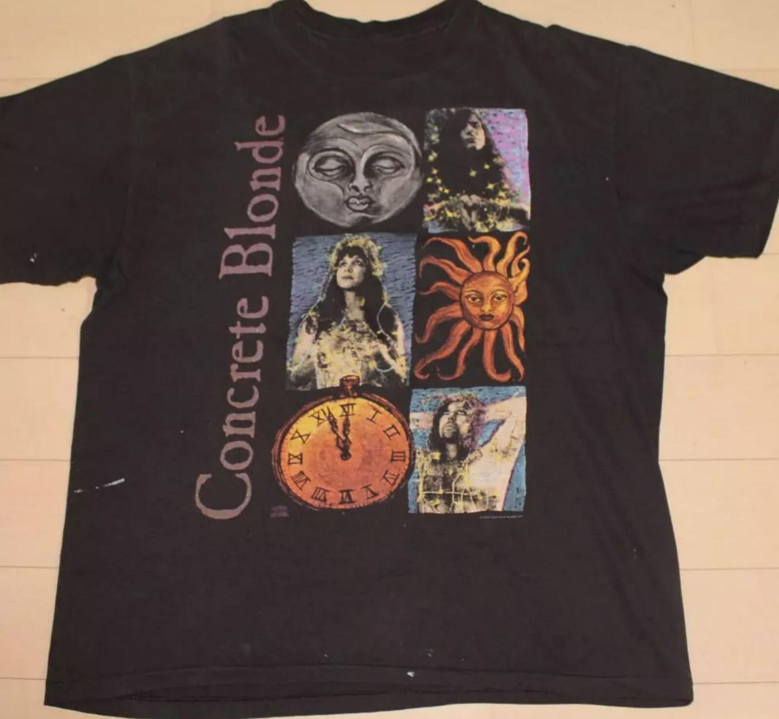 26 Concrete Blonde Vtg T-Shirt Unisex Cotton For Men Women Tee S-5XL Unisex T-Shirt XXXXL