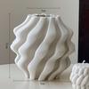 Nordic Vase Modern Home Decoration Vases Aesthetic Unusual Shape Flower Bottle Ceramic Elegant Flowerpot Interior Accessorie