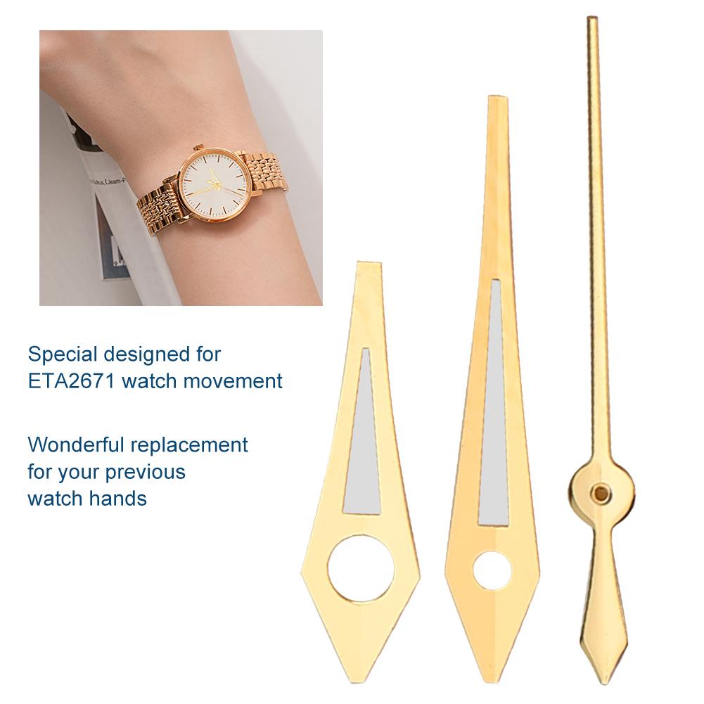 Women Watch Hour Minute Second Hands Watch Needles Fit for ETA2671 Movement