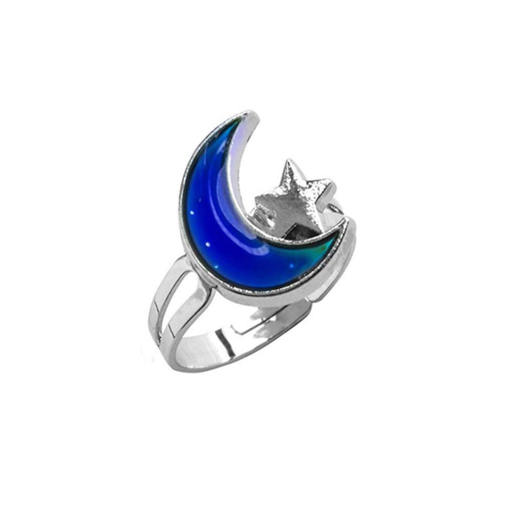 Mood Rings Unicorn Adjustable Different Styles Not Easy To Break Beautiful Changeable Temperature Jewelry Unique Design Party