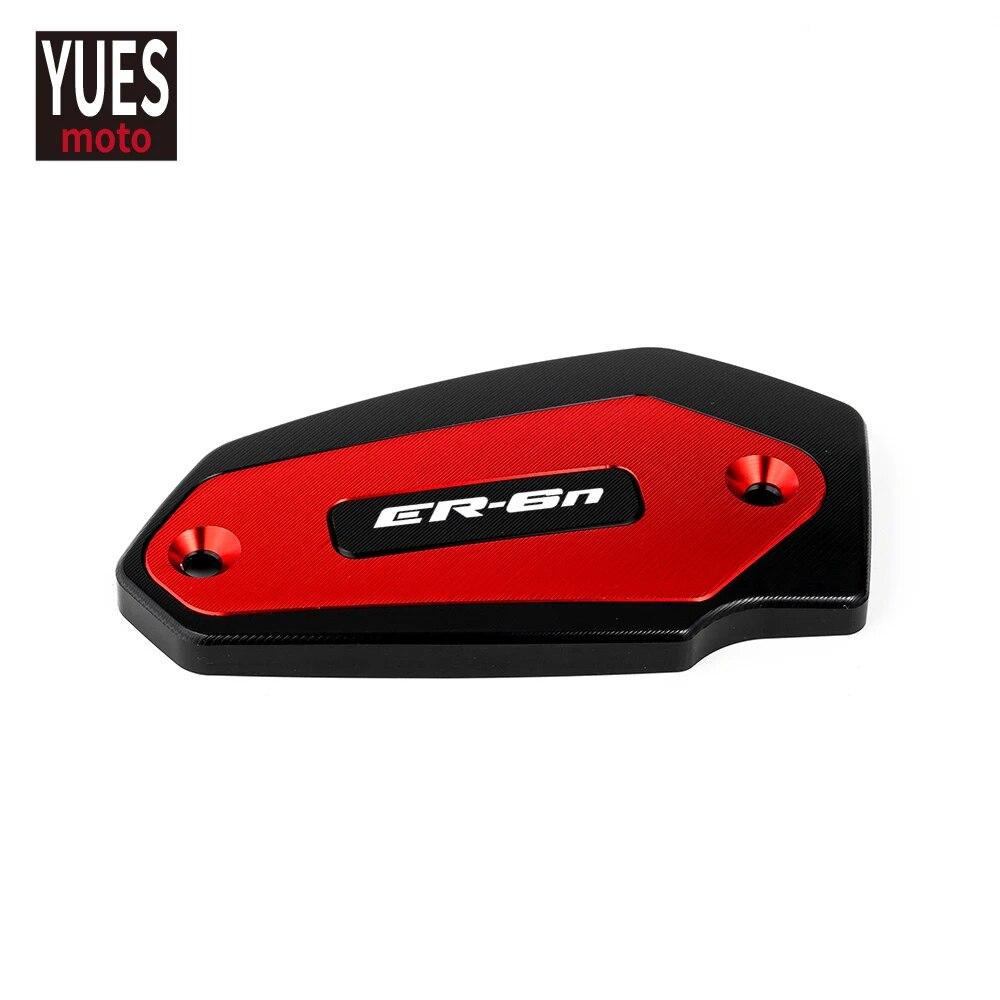 Moto Příslušenství CNC Přední a Zadní Brzdová Kapalina Válec Hlavní Nádržka Krytka Pro KAWASAKI ER6N ER 6N ER 6F 2009-2016