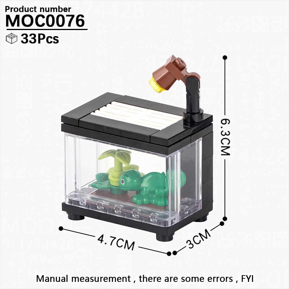 City Series Baby Pram DIY Building Block Various Open Room Furniture Toilet Appliances Model MOC Brick Gift Kid Toy For Children