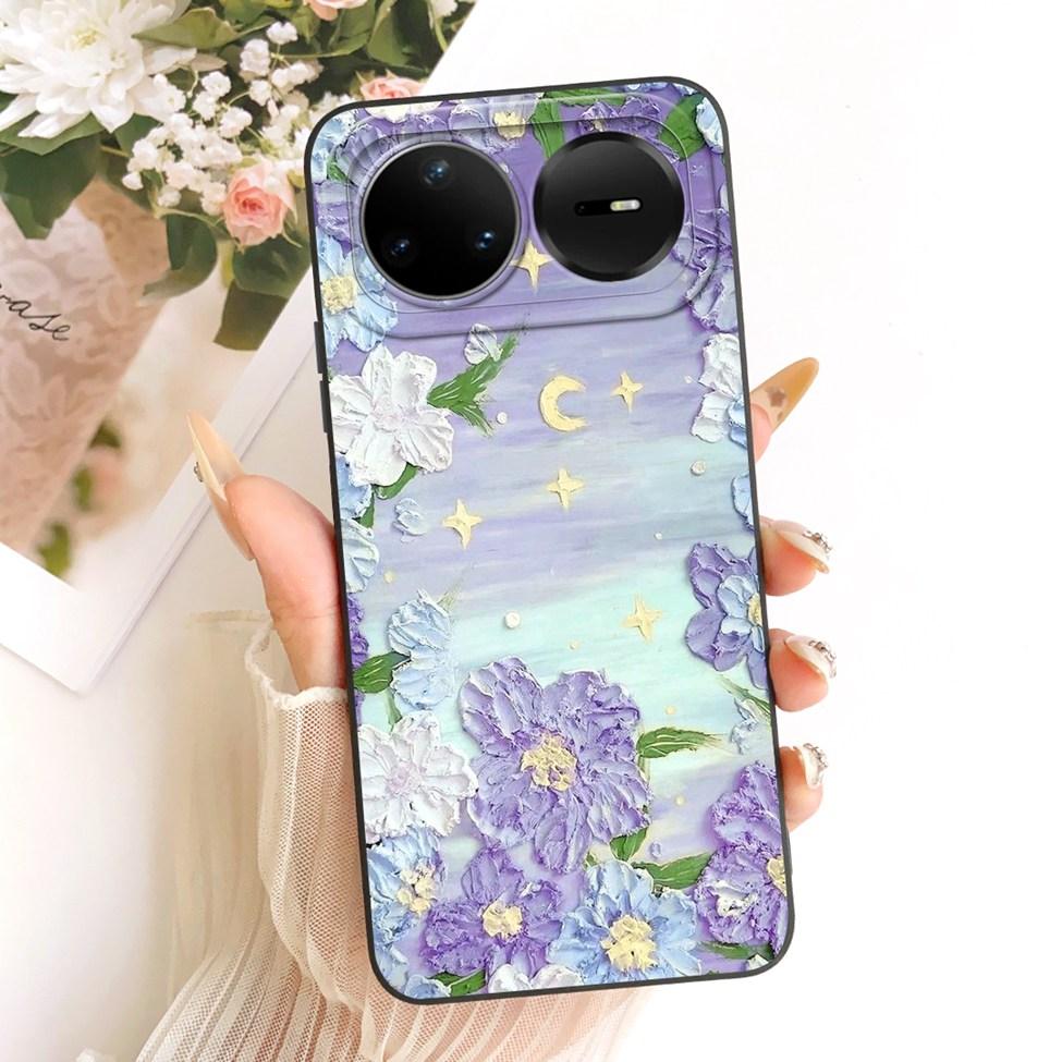Casing For Huawei Nova 15 Pro Cover Silicone Luxury Fashion Flowers Kawaii Cute Painted Shockproof Case For Huawei KLE-AL00U