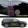 Car TPU/Glossy Mirror Pillar Post Cover For Cadillac XT6     2024 Door Trim Window Molding Decorative Sticker