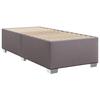 VidaXL Cadre de lit sans matelas gris 90x200 cm similicuir 3284542