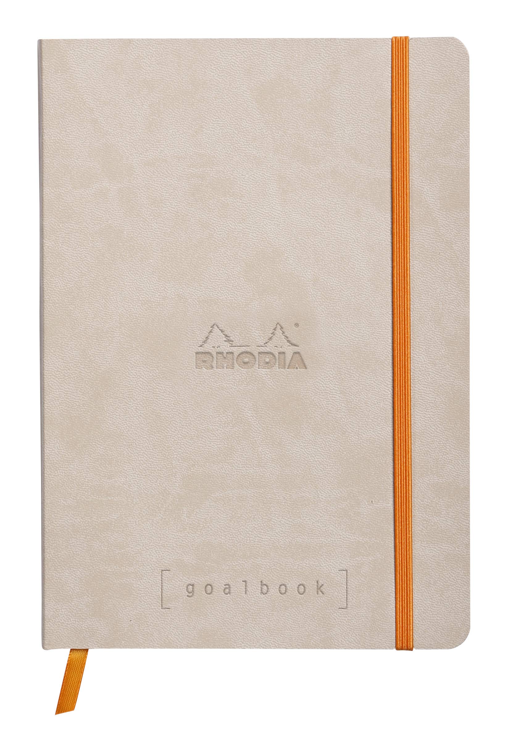 

Rhodia Rhodiarama Goal Точки 240 Итальянская кожа cf117745 Книга, A5, Сетка, Страницы, Обложка, Бежевый, бежевый