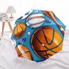 1 PC Automatic Folding Umbrella - Football Pattern, Portable & Foldable Design with 8 Ribs, Christmas Birthday Gifts