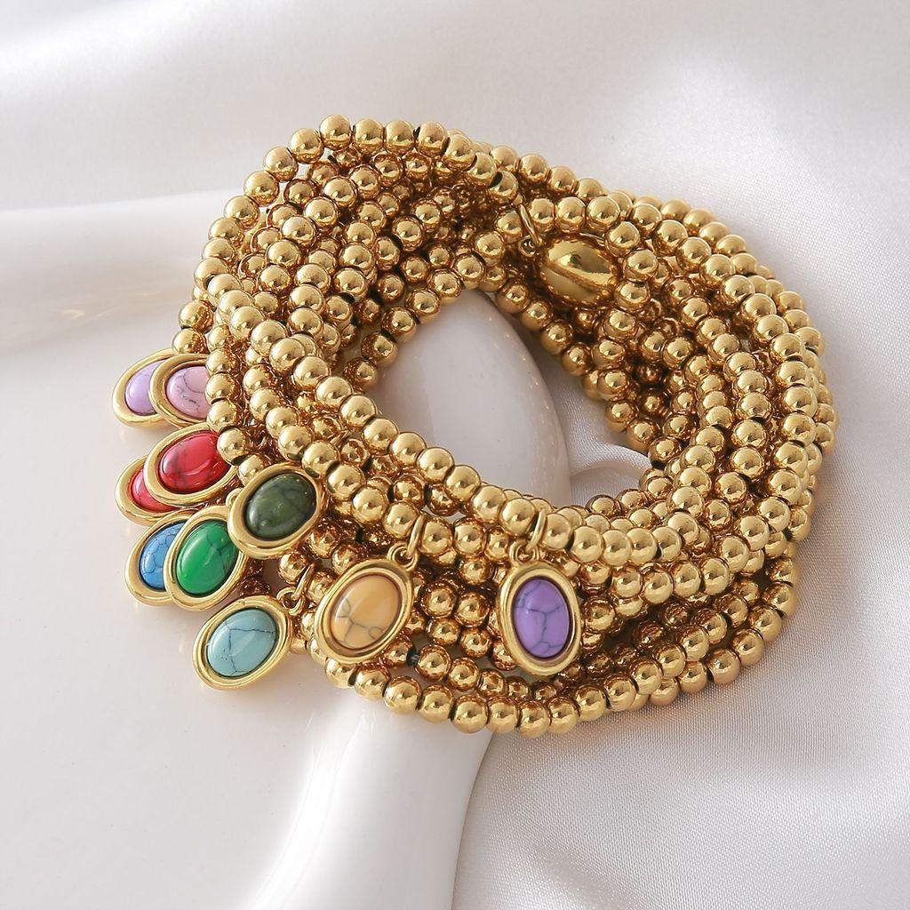 Included Stainless Steel Birthstone Pendant Personal Bracelet For Men And Women