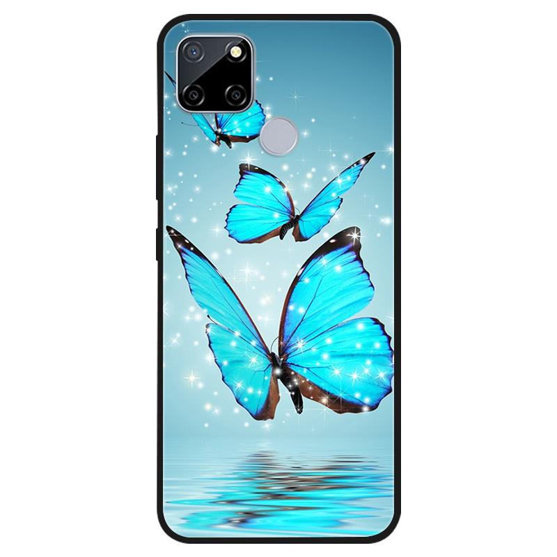 For Realme C25s C25 Case Painted Silicone Soft Phone Cover For Realme C25 C25S C21 C21Y C25Y Phone Case RealmeC25s C 25 s Funda