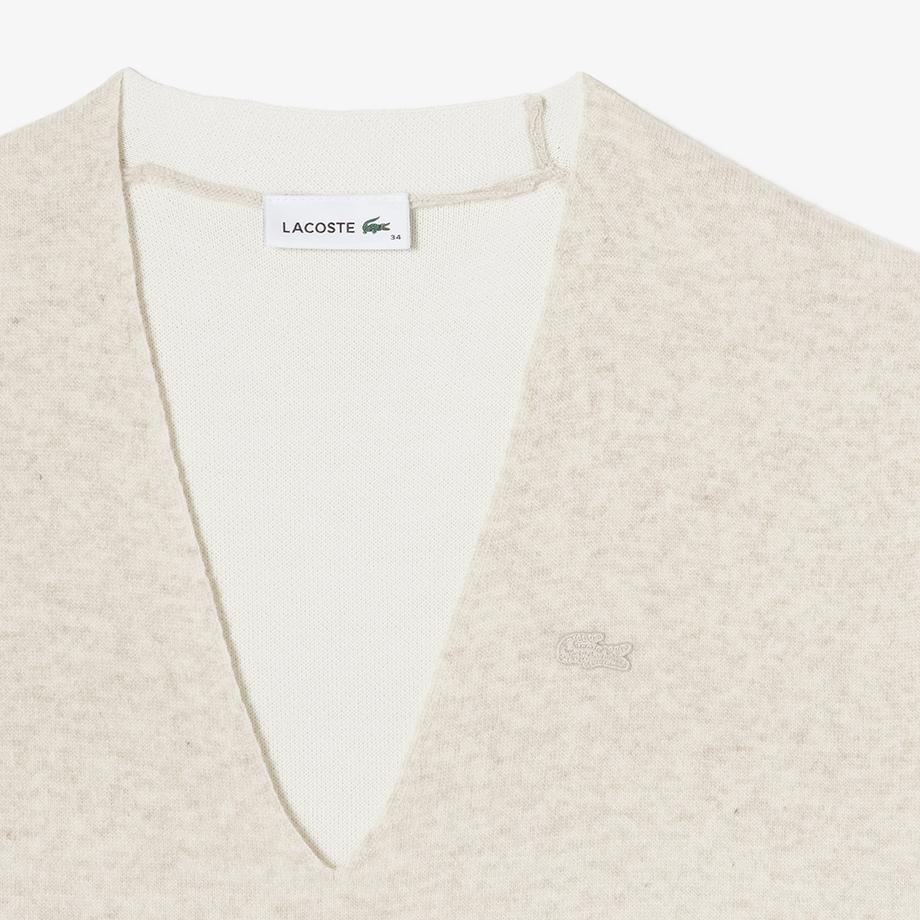 [lacoste] Women's V-Neck Sleeveless Dress EF194E-54NXFJ