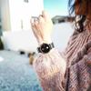 TAX TS1602G Black Wristwatch