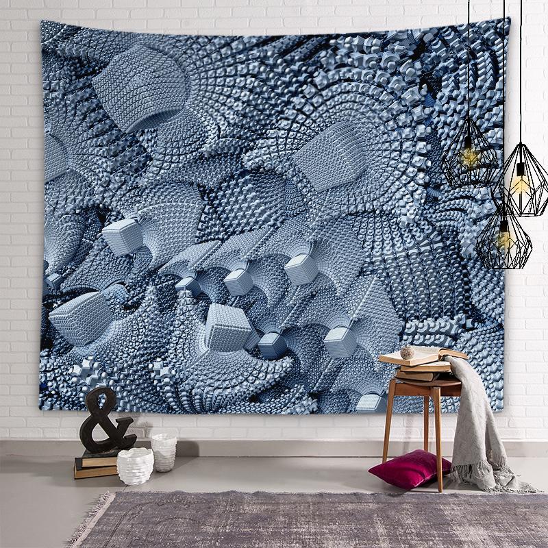 Tapiserie cu personalitate, geometrie psihedelică, hippie, boho, decor artă de perete, camera de zi, dormitor, decor acasă, tapiserie