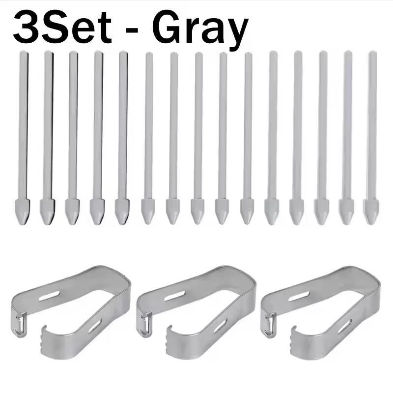 Touch Stylus S Pen Tips Replacement Nibs with Clip for Samsung Galaxy S24 S24Ultra Tab S9 S9U S9Fe S Pencil Metal Spare Nib