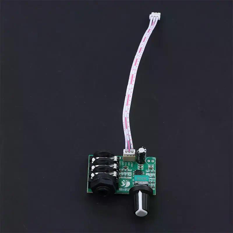 High-Impedance TL072 12V Guitar Instrument Signal Amplifier Operational Amplifier Preamp Board