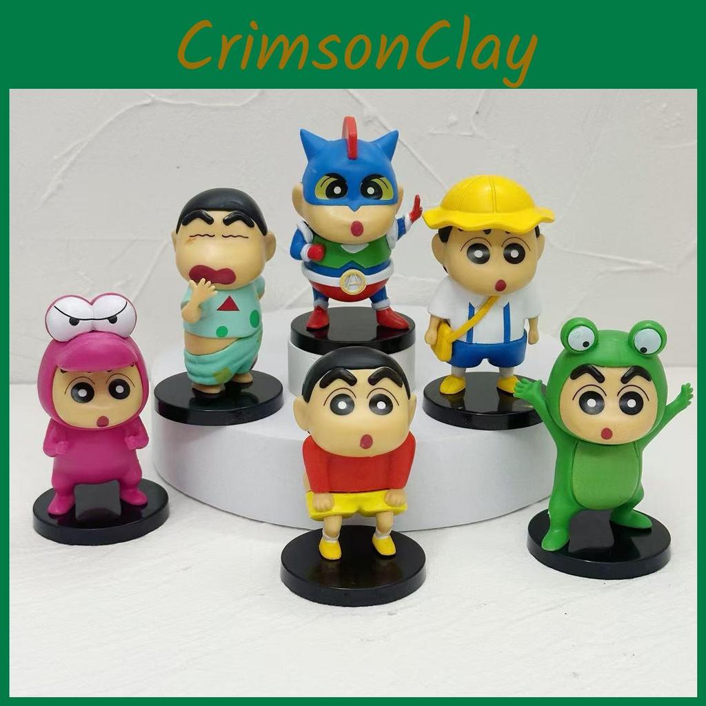 Crayon Shinchan Newstyle Deformation Series Pvc Desk Toy With Collectible Figures For Home Decor