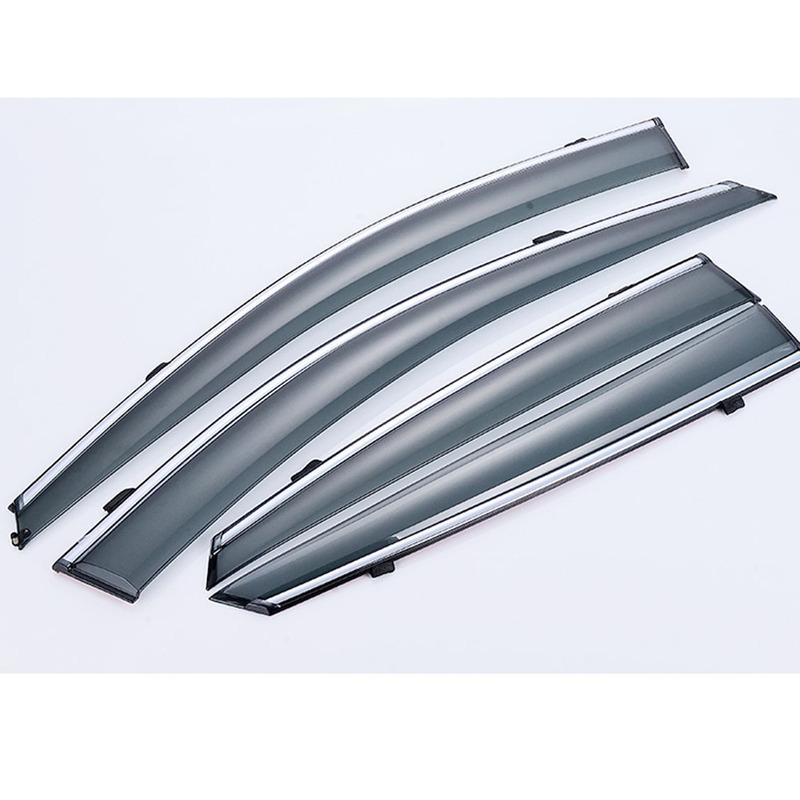 Car Stick Lamp Plastic Window Glass Wind Visor Rain/Sun Guard Vent 4PCs For Mazda CX-5 CX5 2nd Gen 2017 2018