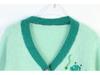 2025 Spring/Autumn Snake Year Embroidered Beaded V-neck Long Sleeve Women's Cardigan