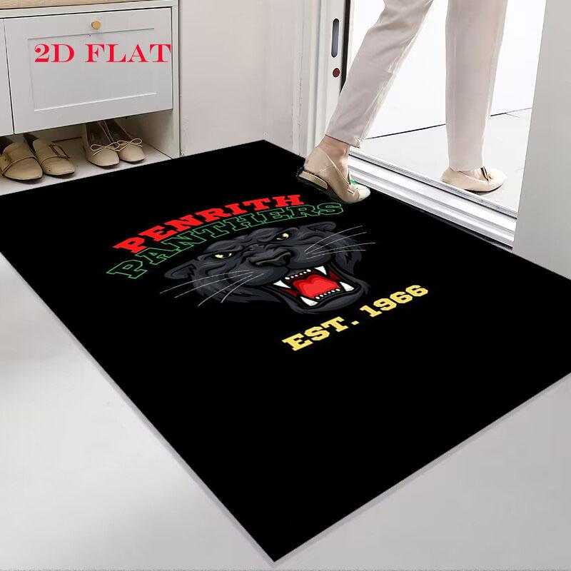 Penrith Panthers Roar Carpet Rug for Living Room Bedroom Home Sofa Decoration,Kids play Nonslip Floor Mat