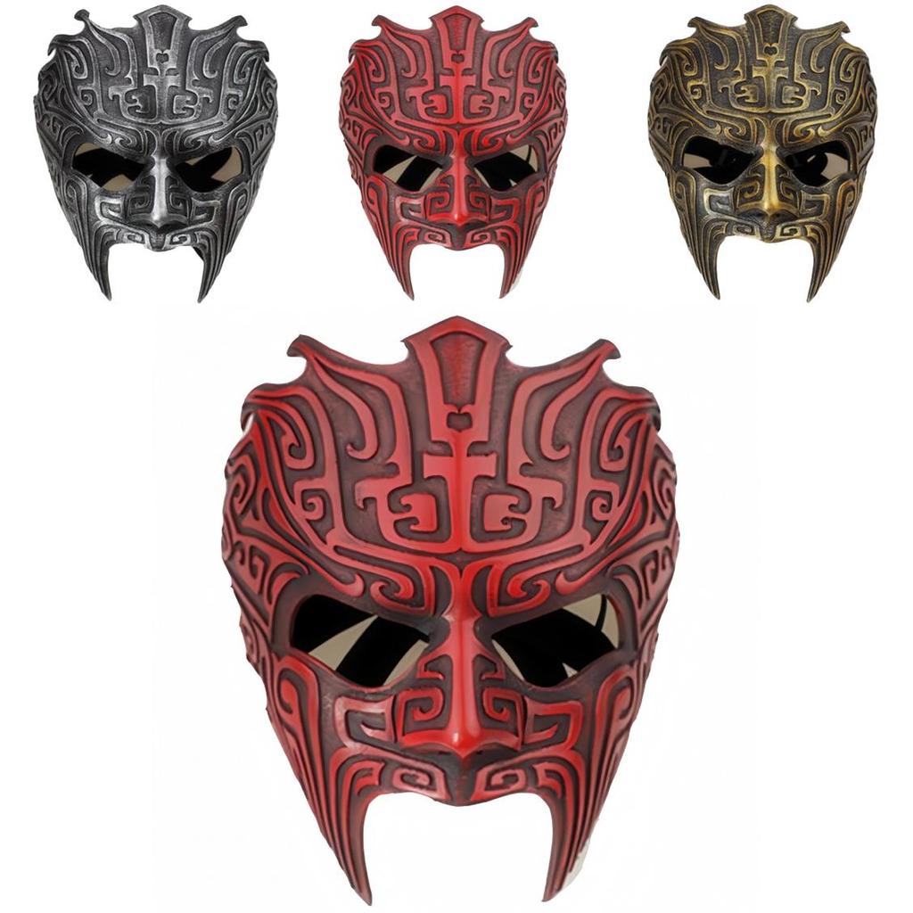 Colorful Resin Qingyunzhi Mask Ideal For Halloween Events And Character Dress Up