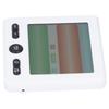 LCD Electronic Alarm Clock Temperature Humidity Monitoring Alarm for Indoor Home UseWhite