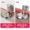 KAK Heavy Duty Magnetic Door Stopper Mechanical Door Stop Adjustable Door Holder Non-punch Sticker Furniture Door Hardware