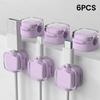 Magnetic Cable Organizer: Nail-Free Self-Adhesive Clip and Tie Holder