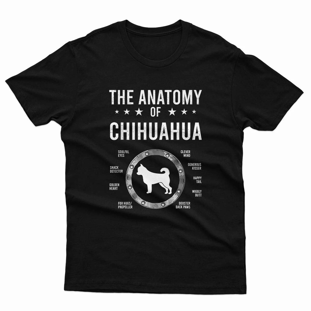 Anatomy Of Chihuahua Dog Pet Lover Best Cute Gift Mens Unisex T shirt #P1#Or#A 3XL