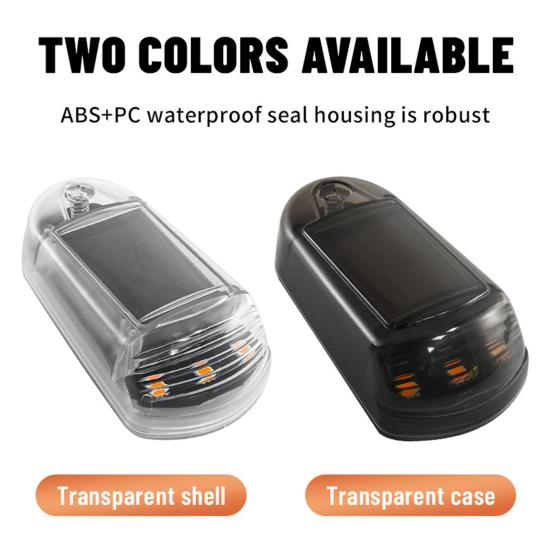 Solarbetriebene Fahrerhausleuchten für LKW Drahtlose Solar-LED-Leuchten Wetterfest 7 Farben