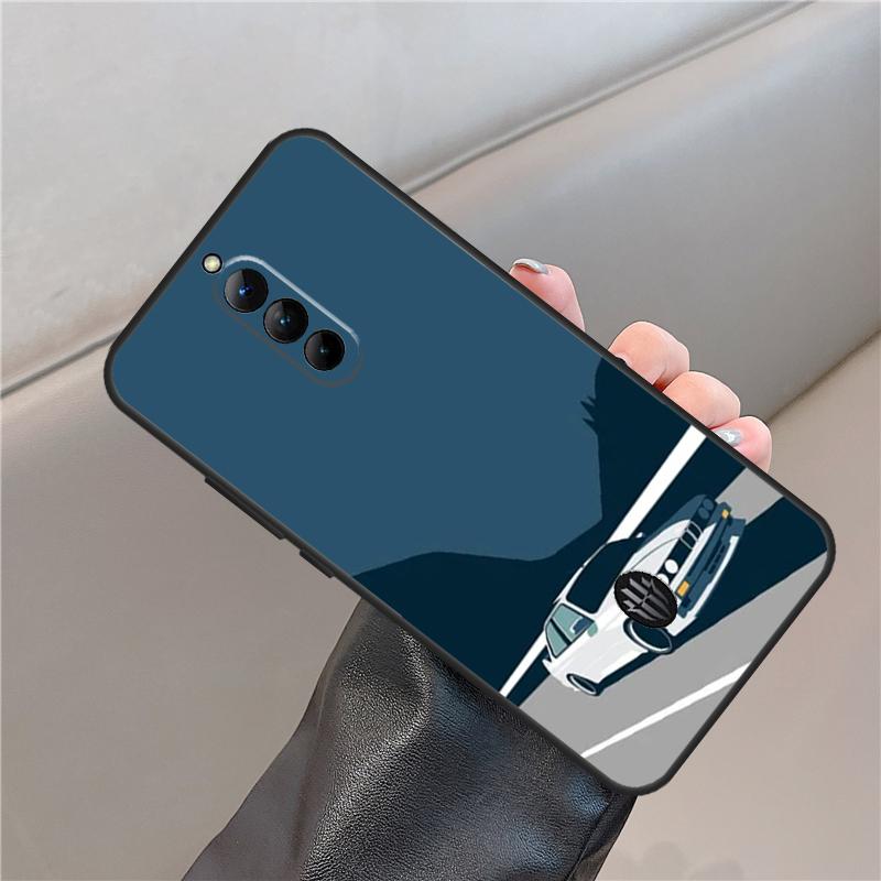 Sports Car Style Case For ZTE Nubia Red Magic 5G 5S 6R 6S 7S Pro Redmagic 8 Pro 8S Pro Plus 6 7 Pro Cover