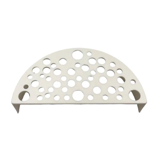 

Shrimp Hide Cave Aquarium Shrimp Hideout Semicircular Shrimp Shelter with Multiple Holes for Shrimp Tank Decor белый