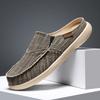 Large size lazy shoes half slippers lightweight summer casual bag head wear-resistant driving shoes