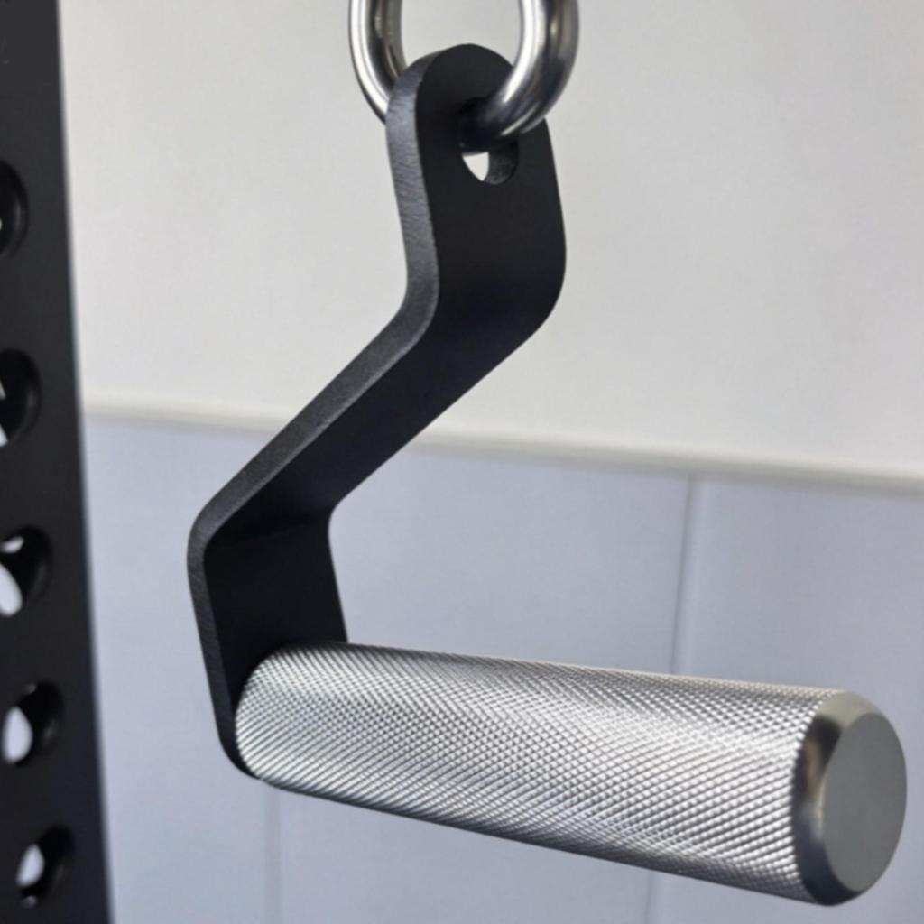 Cable Machine Handle with Hook Compact Exercise Handles Reinforced for Athletes
