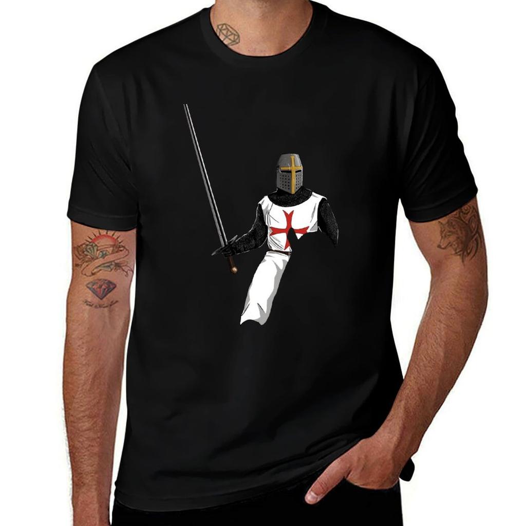 Knight Templar V1 Tshirt Holiday Lightweight Tshirt