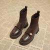 Star Ruth Zhao Martin boots children's popular small short boots socks boots thin