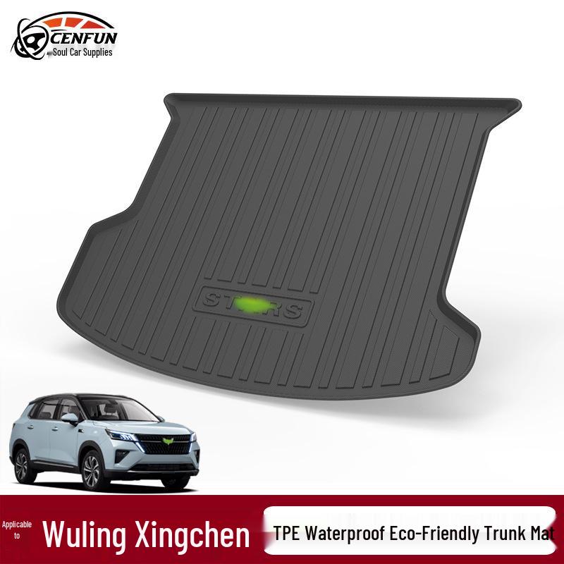 TPE Waterproof Foot Pads for 2022 Wuling Xingchen - Eco-Friendly, Wear-Resistant Star River Trunk Mat