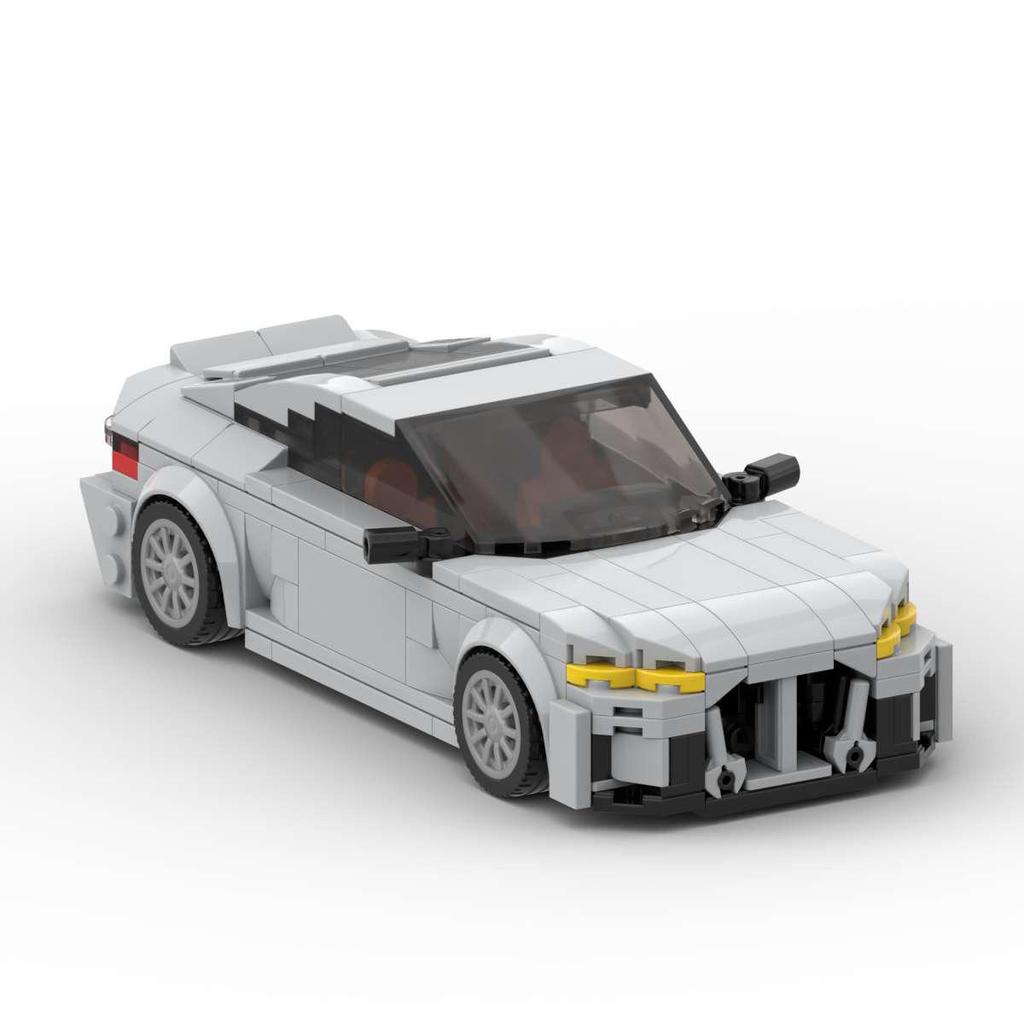 Lego-Compatible Racing Car MOC-179056: BMW M4 G82 Sports Toy Assembly Set